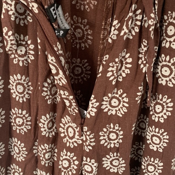 Urban Outfitters Ecote Sleeveless Jumpsuit Size Small Wide Leg NWT *Small Flaw*‎ - Picture 11 of 16